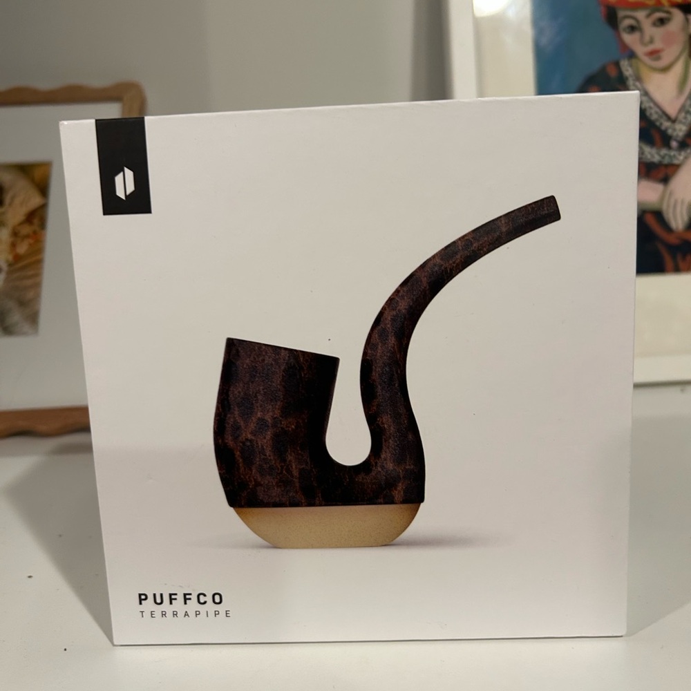 Puffco Terrapipe with Brown and Tan Design